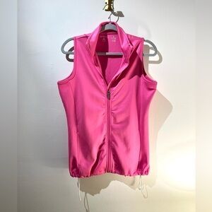 Antigua Barbie Pink Golf Vest- Size Small